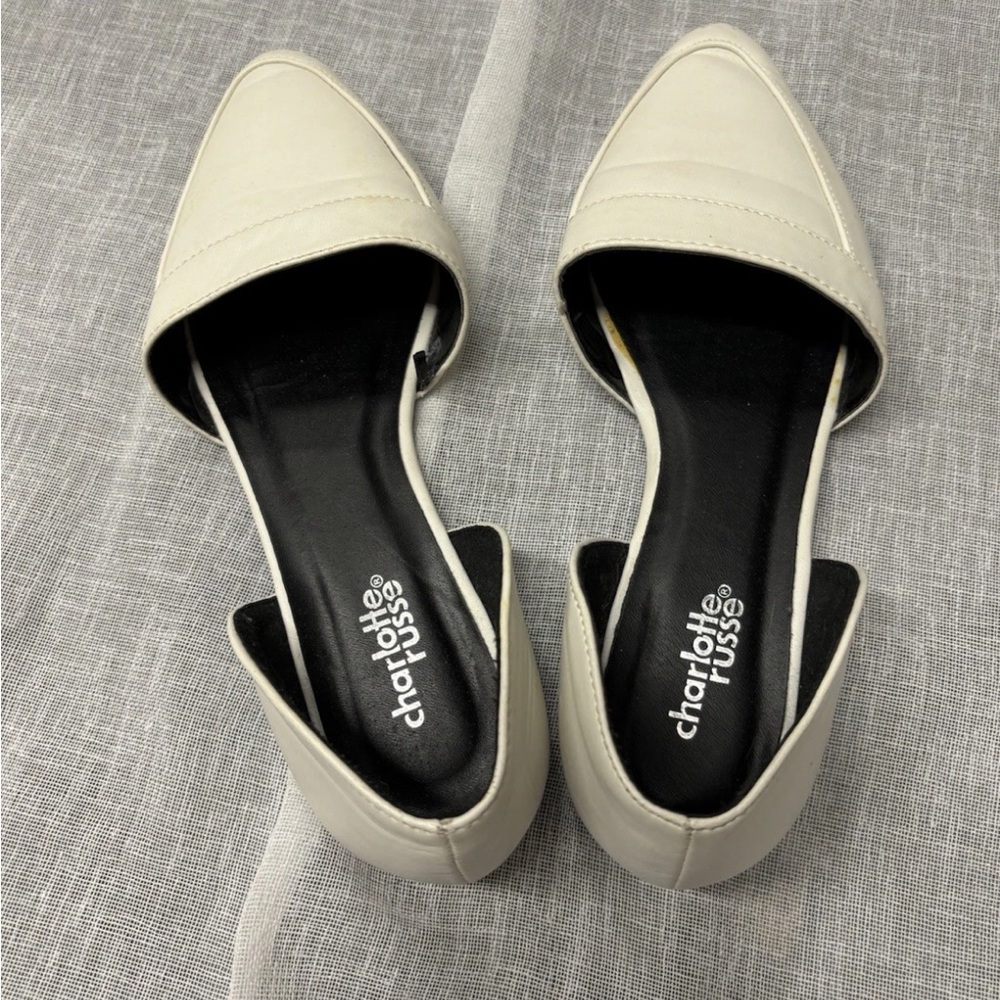 Charlotte Russe Women’s White Size 6w Shoe